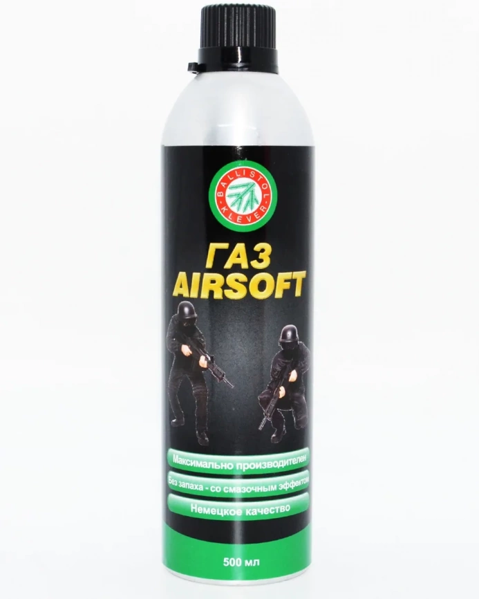 Airsoft-Gas 500ml.для страйкбольн.оружия фото 1