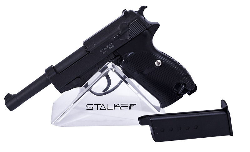 Пист.софтэйр Stalker SA38S Walther P38 фото 1