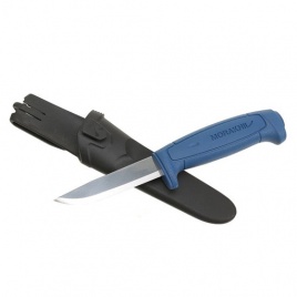 Нож Morakniv Basic546 нержавеющая сталь синяя ручка