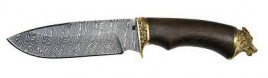Нож БОБР (дамасск) ковка