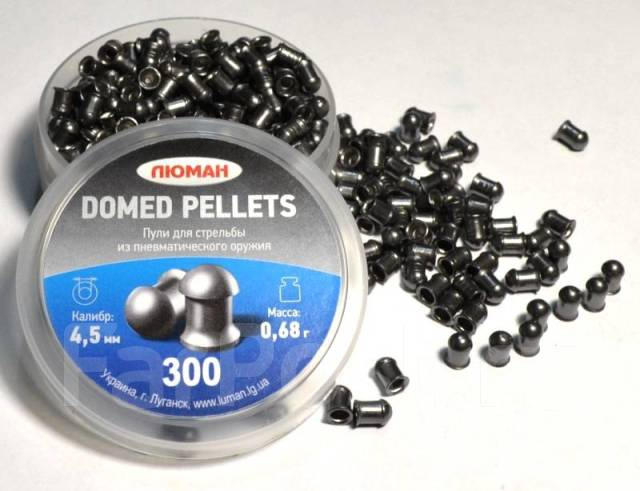 Пульки пневматические Люман Domed pellets 0.68 300шт фото 1
