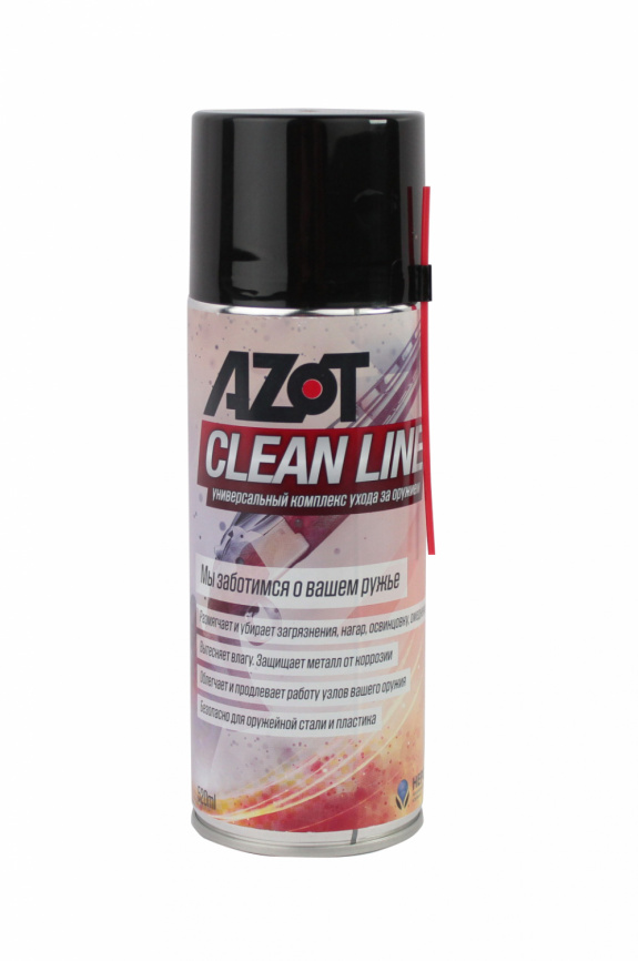 Масло оруж.AZOT CLEAN LINE spray 520ml фото 1