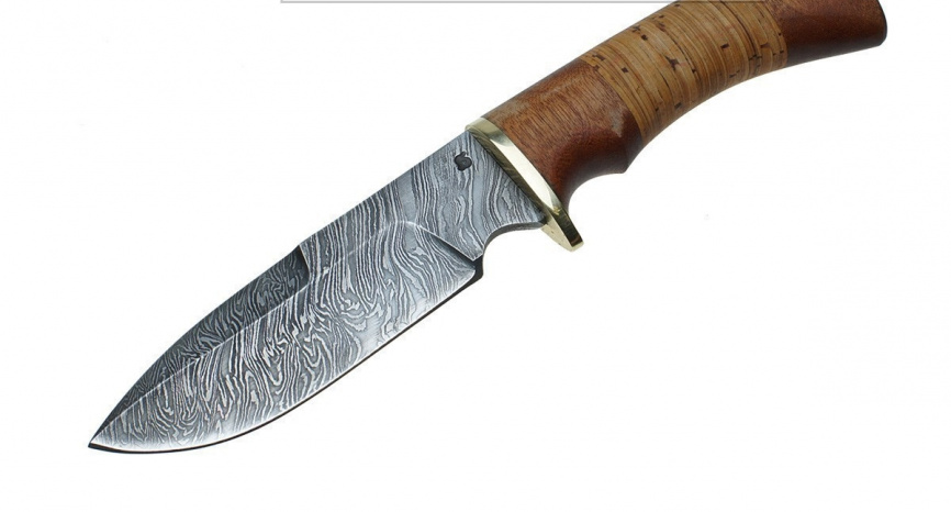 Нож БОБР (дамасск) фото 1