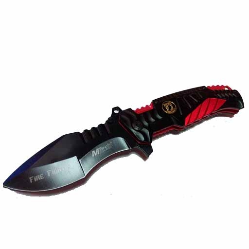 Нож складной HF10K черный/красный Mtech фото 1
